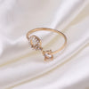 Love Letters Adjustable Initial Rings – A to Z Personalized Gift