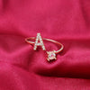 Love Letters Adjustable Initial Rings – A to Z Personalized Gift