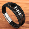 To My Son - You Are Never Walking Alone - Braided Bracelet Set