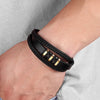 To My Son - You Are Never Walking Alone - Braided Bracelet Set