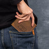 Father's Day Gifts From Wife - Having You As A Dad - Personalized Leather Wallet