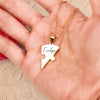 Friendship Puzzle Hearts - Personalized Heart Puzzle Name Necklace