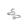 Love Letters Adjustable Initial Rings – A to Z Personalized Gift