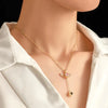 Moving Angel Wing Embrace Heart Necklace with Rose Box – Custom Projection Necklace