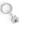 Personalized Paw Projection Photo Keychain – A Heartfelt Keepsake for Pet Lovers