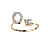 Love Letters Adjustable Initial Rings – A to Z Personalized Gift