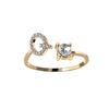 Love Letters Adjustable Initial Rings – A to Z Personalized Gift