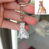 Timeless Touch Personalized Photo Engraved Keychain – A Keepsake of Cherished Memories