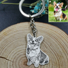 Timeless Touch Personalized Photo Engraved Keychain – A Keepsake of Cherished Memories