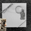 Timeless Touch Personalized Photo Engraved Keychain – A Keepsake of Cherished Memories