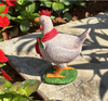 Handcrafted Christmas Rooster Ornaments – Festive Charm with Rustic Elegance