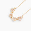 Eternal Rose Gift Box with Lucky Heart Necklace | Gifts for Her | Romantic Necklace