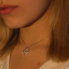 Eternal Rose Gift Box with Lucky Heart Necklace | Gifts for Her | Romantic Necklace