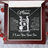 To My Mom From Son | I'll Always Be Your Little Boy | Forever Love Necklace