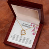 To My Granddaughter | You Are Braver & Stronger | Forever Love Necklace
