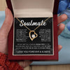To My Soulmate | My Best Friend | Forever Love Necklace