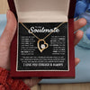Soulmate To Be Your Last Everything | Romantic Gift For Your Soulmate | Forever Love Necklace