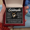 To My Soulmate | Your Last Everything | Romantic Gift For Soulmate | Forever Love Necklace