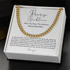 Promise Necklace For Him - Always Remember - Best Gift Ideas For Husband, Boyfriend