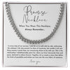 Promise Necklace For Him - Always Remember - Best Gift Ideas For Husband, Boyfriend