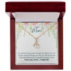To My Mom | I Love You | Necklace For Mother On Special Day