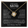 Mom Gift "Special Little Things" Knot Necklace From Son