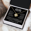 Mom Gift "Special Little Things" Knot Necklace From Son