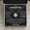 Daughter Stunning Necklace Gift | The Most Beautiful Chapters | Christmas Gift Ideas