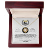 To My Daughter Class Of 2023 | I'll Be There for You | Love Knot Necklace