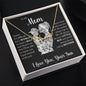 Personalized Signature Name Necklace For Mom, Custom Gift For Mom From Son