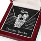 Personalized Signature Name Necklace For Mom, Custom Gift For Mom From Son