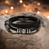 Men's "Love You Forever" Bracelet, Son Just Do Your Best, Unique Gift For Son From Parents