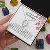 To My Granddaughter | You Are Braver & Stronger | Forever Love Necklace