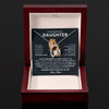 Daughter You Mean To Me, Forever Love Necklace, Best Gift For Daughter From Dad