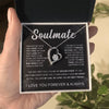 To My Soulmate | My Best Friend | Forever Love Necklace