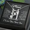 To My Mom From Son | I'll Always Be Your Little Boy | Forever Love Necklace