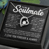To My Soulmate | Your Last Everything | Romantic Gift For Soulmate | Forever Love Necklace