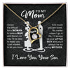 To My Mom From Son | I'll Always Be Your Little Boy | Forever Love Necklace