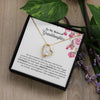To My Granddaughter | You Are Braver & Stronger | Forever Love Necklace