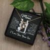 To My Mom From Son | I'll Always Be Your Little Boy | Forever Love Necklace