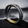 To My Son - You Are Never Walking Alone - Braided Bracelet Set