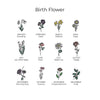 Personalised Birth Flower Bookmark – A Unique Blend of Elegance and Meaning