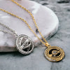 "I love you" 100 languages necklace with astronomical ball – A unique keepsake for your special moments