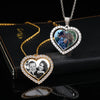 Custom Double-Sided Spinning Photo Pendant – Personalized Keepsake Necklace