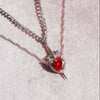 Sword and Heart Eternal Promise Necklace – A Symbol of Love, Strength, and Commitment