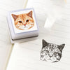 Custom Pet Head Portrait Stamp – Personalize Your World with Your Pet’s Adorable Face