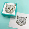 Custom Pet Head Portrait Stamp – Personalize Your World with Your Pet’s Adorable Face