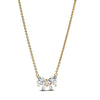 Luna Bow Necklace – A Delicate Symbol of Grace and Style