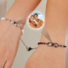Infinity Custom Photo Projection Bracelet - Unique Couple Gift Idea