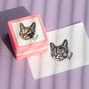 Custom Pet Head Portrait Stamp – Personalize Your World with Your Pet’s Adorable Face